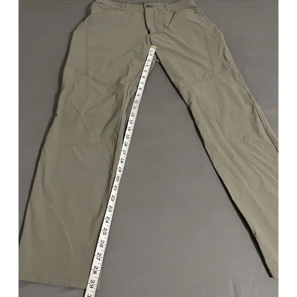 Kuhl Deceptr Mens Hiking Pants 34x32 Gray Stretch Outdoor Tuff Lite
